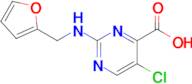 5-Chloro-2-[(furan-2-ylmethyl)amino]pyrimidine-4-carboxylic acid