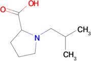 1-(2-Methylpropyl)pyrrolidine-2-carboxylic acid