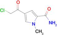 4-(2-Chloroacetyl)-1-methyl-1h-pyrrole-2-carboxamide