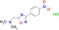 Dimethyl({[3-(4-nitrophenyl)-1,2,4-oxadiazol-5-yl]methyl})amine hydrochloride