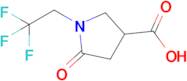 5-Oxo-1-(2,2,2-trifluoroethyl)pyrrolidine-3-carboxylic acid