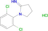 1-(2,6-Dichlorophenyl)pyrrolidin-2-imine hydrochloride