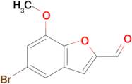 5-Bromo-7-methoxy-1-benzofuran-2-carbaldehyde