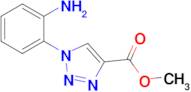 Methyl 1-(2-aminophenyl)-1h-1,2,3-triazole-4-carboxylate