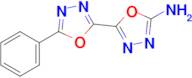 5-(5-Phenyl-1,3,4-oxadiazol-2-yl)-1,3,4-oxadiazol-2-amine
