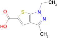 1-Ethyl-3-methyl-1h-thieno[2,3-c]pyrazole-5-carboxylic acid