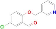 5-Chloro-2-(pyridin-3-ylmethoxy)benzaldehyde