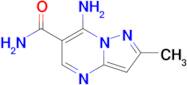 7-Amino-2-methylpyrazolo[1,5-a]pyrimidine-6-carboxamide