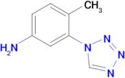 4-Methyl-3-(1h-1,2,3,4-tetrazol-1-yl)aniline