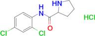 n-(2,4-Dichlorophenyl)pyrrolidine-2-carboxamide hydrochloride