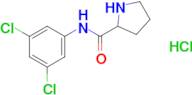 n-(3,5-Dichlorophenyl)pyrrolidine-2-carboxamide hydrochloride