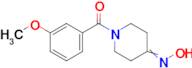 n-[1-(3-methoxybenzoyl)piperidin-4-ylidene]hydroxylamine