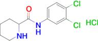 n-(3,4-Dichlorophenyl)piperidine-2-carboxamide hydrochloride