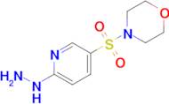 4-[(6-hydrazinylpyridin-3-yl)sulfonyl]morpholine