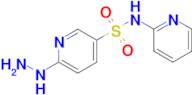 6-Hydrazinyl-n-(pyridin-2-yl)pyridine-3-sulfonamide