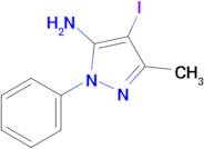 4-Iodo-3-methyl-1-phenyl-1h-pyrazol-5-amine