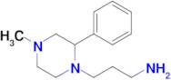 3-(4-Methyl-2-phenylpiperazin-1-yl)propan-1-amine