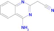 2-(4-Aminoquinazolin-2-yl)acetonitrile