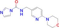 n-{[6-(morpholin-4-yl)pyridin-3-yl]methyl}-1h-imidazole-1-carboxamide