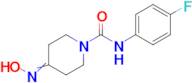 n-(4-Fluorophenyl)-4-(hydroxyimino)piperidine-1-carboxamide