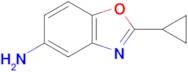 2-Cyclopropyl-1,3-benzoxazol-5-amine