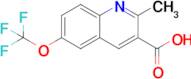 2-Methyl-6-(trifluoromethoxy)quinoline-3-carboxylic acid