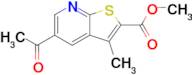 Methyl 5-acetyl-3-methylthieno[2,3-b]pyridine-2-carboxylate