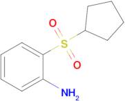 2-(Cyclopentanesulfonyl)aniline