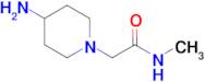 2-(4-Aminopiperidin-1-yl)-n-methylacetamide