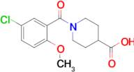 1-(5-Chloro-2-methoxybenzoyl)piperidine-4-carboxylic acid