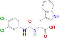 2-{[(3,4-dichlorophenyl)carbamoyl]amino}-3-(1h-indol-3-yl)propanoic acid