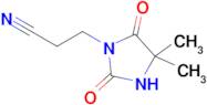 3-(4,4-Dimethyl-2,5-dioxoimidazolidin-1-yl)propanenitrile