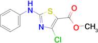 Methyl 4-chloro-2-(phenylamino)thiazole-5-carboxylate