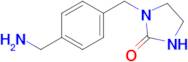 1-(4-(Aminomethyl)benzyl)imidazolidin-2-one