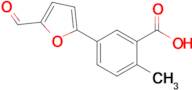 5-(5-Formylfuran-2-yl)-2-methylbenzoic acid