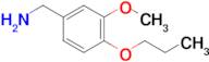 (3-Methoxy-4-propoxyphenyl)methanamine