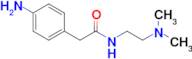 2-(4-Aminophenyl)-n-[2-(dimethylamino)ethyl]acetamide