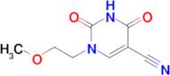 1-(2-Methoxyethyl)-2,4-dioxo-1,2,3,4-tetrahydropyrimidine-5-carbonitrile
