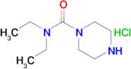 n,n-Diethylpiperazine-1-carboxamide hydrochloride