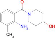 1-(2-Amino-3-methylbenzoyl)piperidin-4-ol