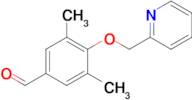 3,5-Dimethyl-4-(pyridin-2-ylmethoxy)benzaldehyde