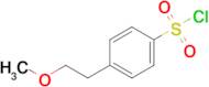 4-(2-Methoxyethyl)benzene-1-sulfonyl chloride