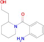 2-[1-(2-aminobenzoyl)piperidin-2-yl]ethan-1-ol