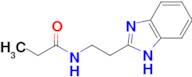 n-[2-(1h-1,3-benzodiazol-2-yl)ethyl]propanamide