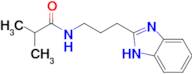 n-[3-(1h-1,3-benzodiazol-2-yl)propyl]-2-methylpropanamide