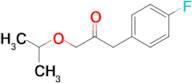 1-(4-Fluorophenyl)-3-(propan-2-yloxy)propan-2-one