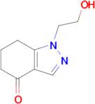 1-(2-Hydroxyethyl)-4,5,6,7-tetrahydro-1h-indazol-4-one