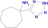 1-(2H-1,2,3,4-tetrazol-5-yl)cycloheptan-1-amine