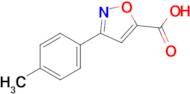 3-(4-Methylphenyl)-1,2-oxazole-5-carboxylic acid