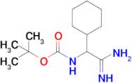 Tert-butyl n-[carbamimidoyl(cyclohexyl)methyl]carbamate